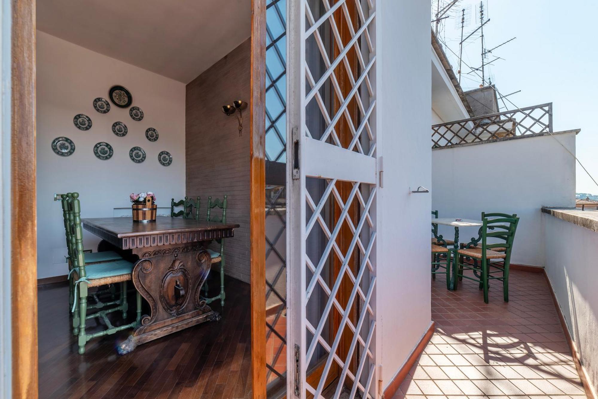 Flaminio Apartment Panoramic View With Terrace Rome Bagian luar foto