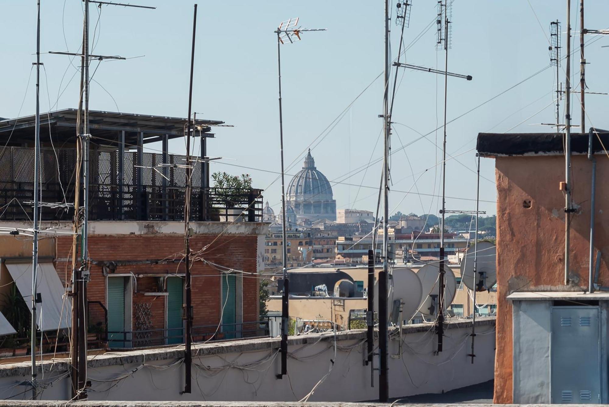 Flaminio Apartment Panoramic View With Terrace Rome Bagian luar foto